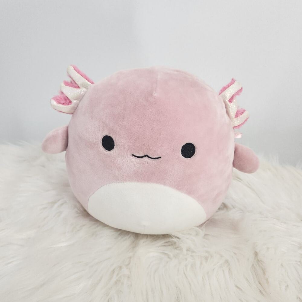 Squishmallows Archie the Axolotl Pink Plush Stuffed Animal Kawaii Soft Toy